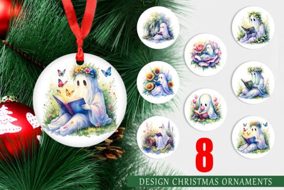 Floral Garden Book Ghost Ornament Review for Real Projects