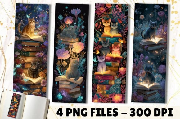 Magical Fantasy Cat Reader Bookmark Embroidery Design Review
