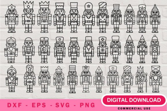 Nutcracker Outline SVG Bundle Cricut Review for Real Projects