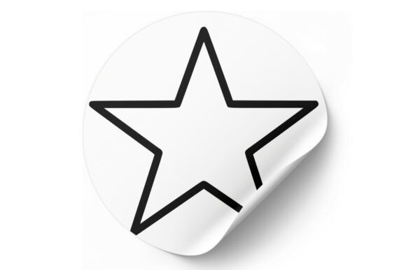 Star Outline SVG Simple Star Line for Illustrations: A Seller’s Review