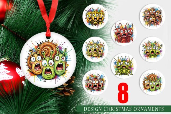 Summer Heatwave Garden Bug Ornament PNG: A Versatile Illustration for Digital Sellers