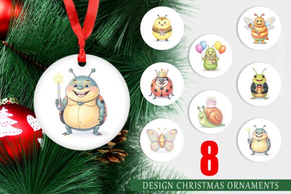 Watercolor Garden Birthday Ornament: A Versatile Illustration for Creative Projects